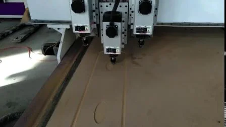 1325 2030 Multi-Heads Wood Processing Pneumatic CNC Woodworking Router with 3.5kw Spindle