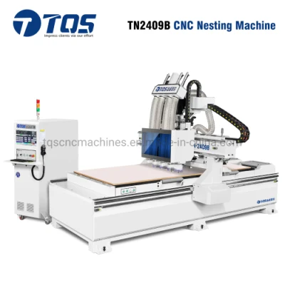 CNC Router with 4 Procedures/CNC Nesting Machine/Woodworking Machine/Nc Nesting Center