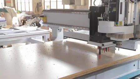 Hicas 3 Axis Nesting CNC Router Machine with Japan Servo Motor